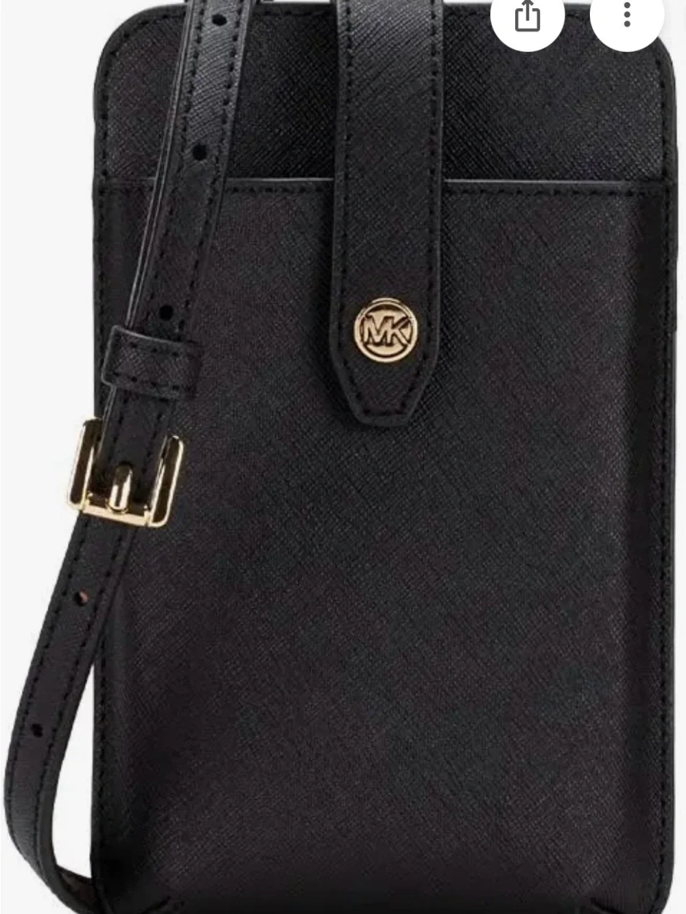 Michael Kors Saffiano Leather Crossbody Bag